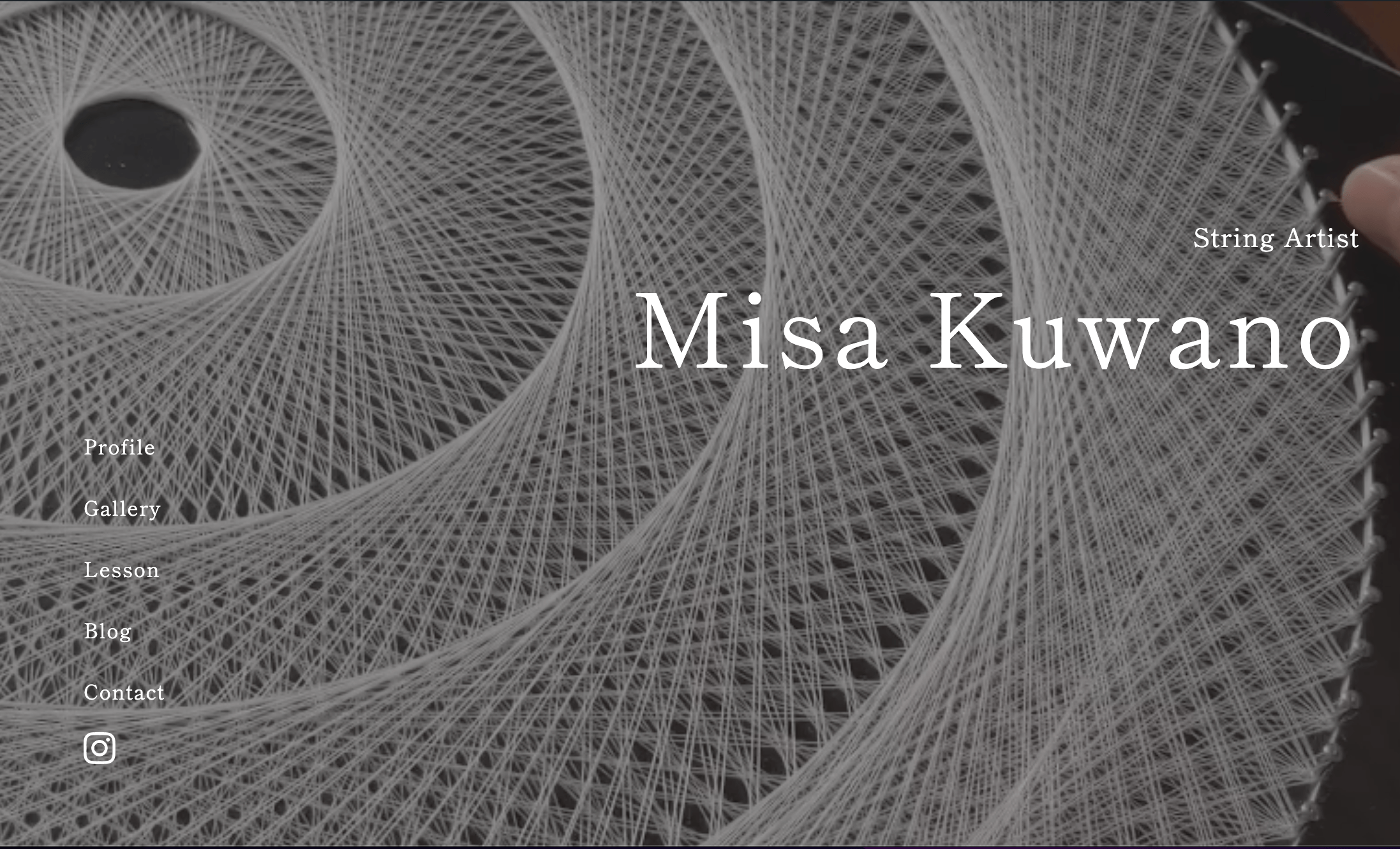 Profile | Misa Kuwano | 糸かけアーティスト String Artist